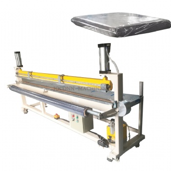 Mattress plastic film packaging machine