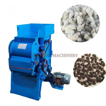 Cotton seed delinting separating machine