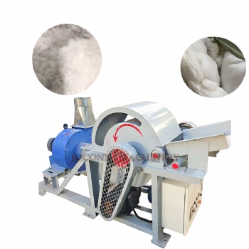 Waste fabric opening machine